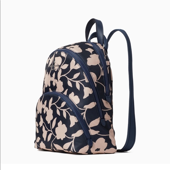 KATE SPADE KARISSA NYLON GARDEN VINE MEDIUM BACKPA - Picture 3 of 16